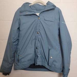 Columbia Blue Green Outerwear Coat Size Medium